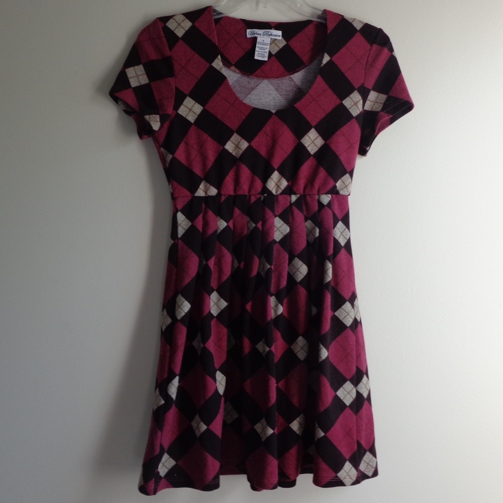 Urban Behavior Pattered Scoop Neck Tunic/Dress